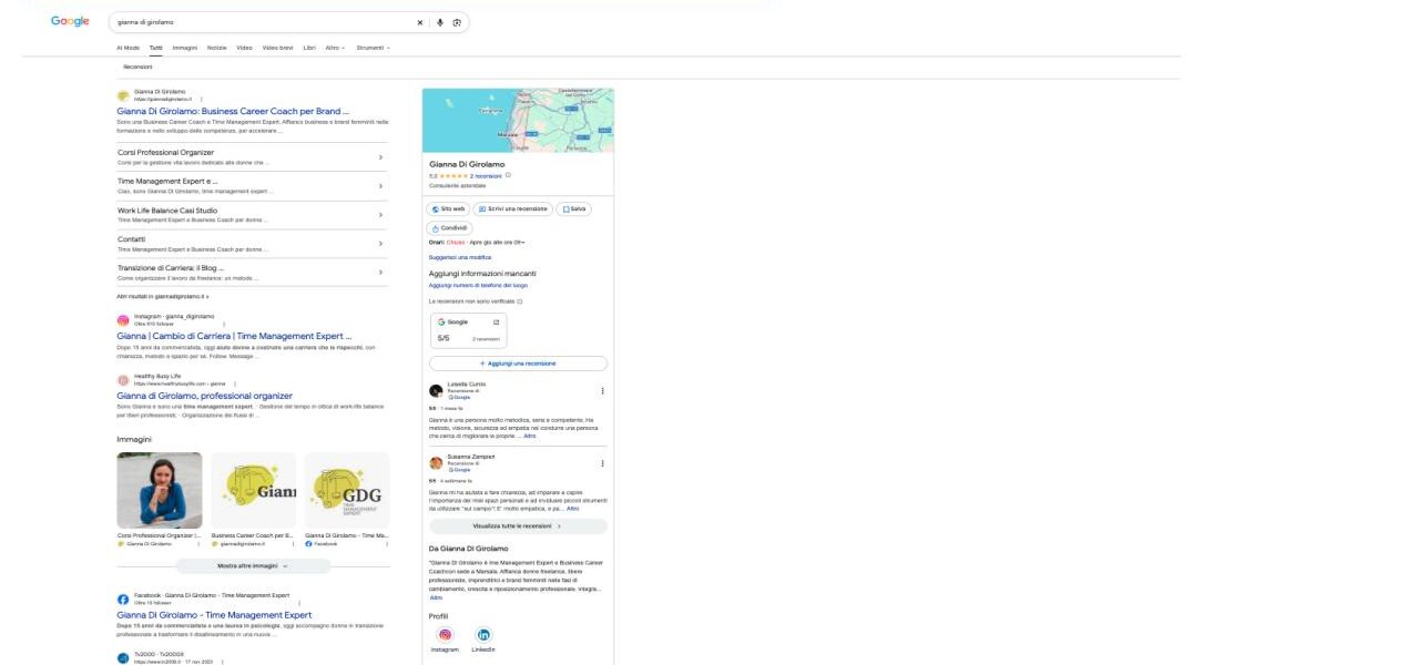 servizio miglioramento presenza digitale